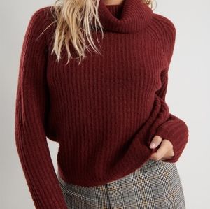 GARAGE wool turtleneck sweater